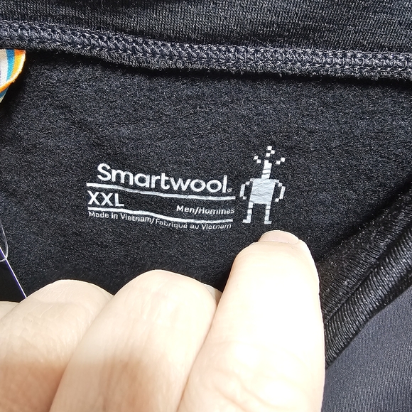 NWT Smartwool Men's Merino Sport Fleece Pants Black Size XXL Zip Pockets. - Picture 10 of 15